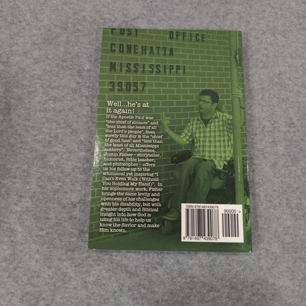 Conehatta Cerebral Palsy & the Cross Justin Fisher Paperback 2014 Memoir - Picture 2 of 3